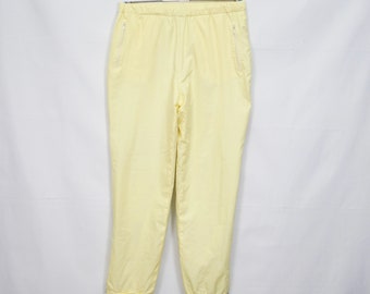 Pantalon de ski vintage pour femmes pantalon d’entraînement taille 40 sportswear oldschool années 80