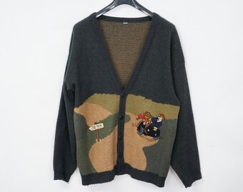 vintage made in AUS sylvia cardigun ej