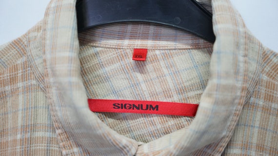 Vintage Signum Men s Corduroy Shirt Gr. XXL True Vintage Oldschool