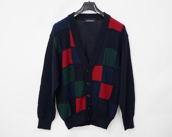 Vintage Dardano Cardigan Cardigan Sweater Gr.M (50) Knitwear Oldschool True Vintage 90s