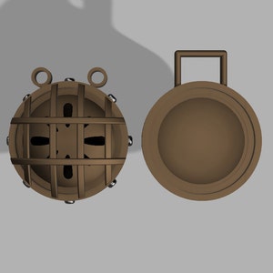 Monster Hunter Wilds/World - Round Scoutfly Lantern 3D Print File for Cosplay