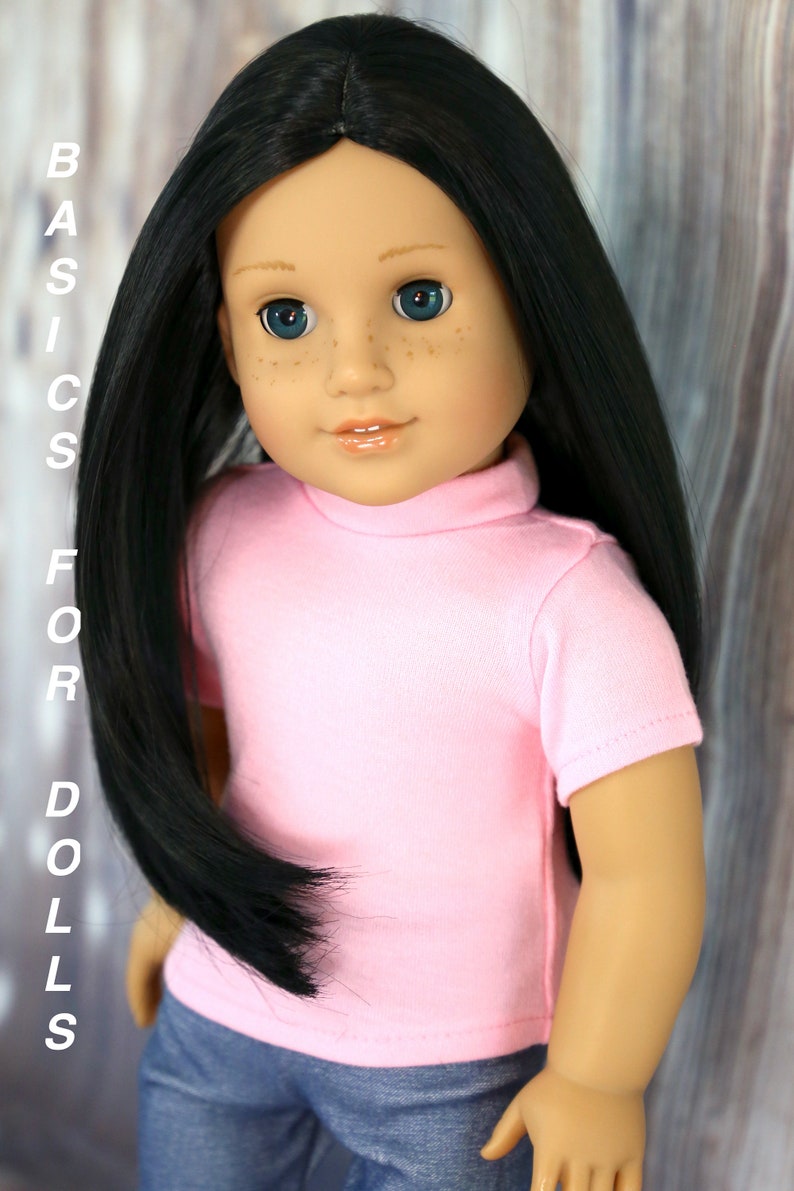 American Girl Doll black Straight Replacement Wigs Etsy Canada