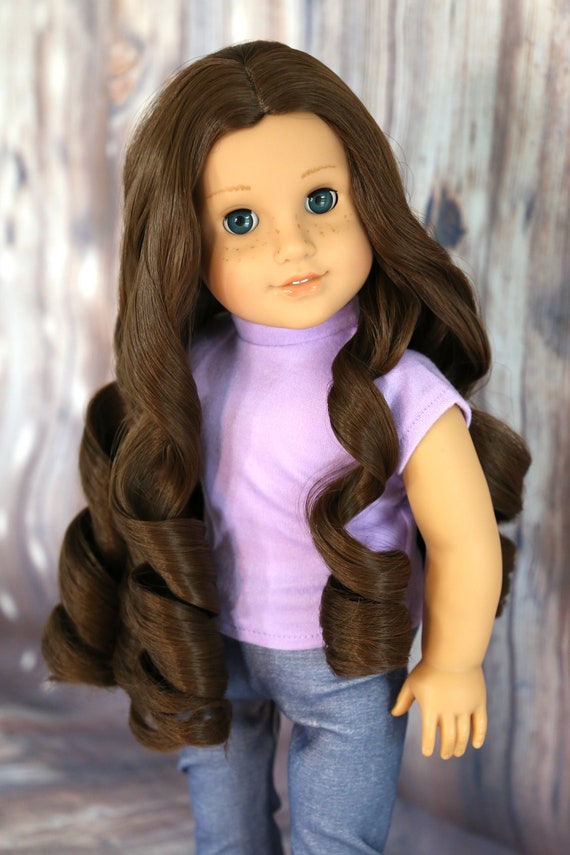 American Girl Wig /"Blonde Cream/" Straight Replacement Wig for 18/" Doll