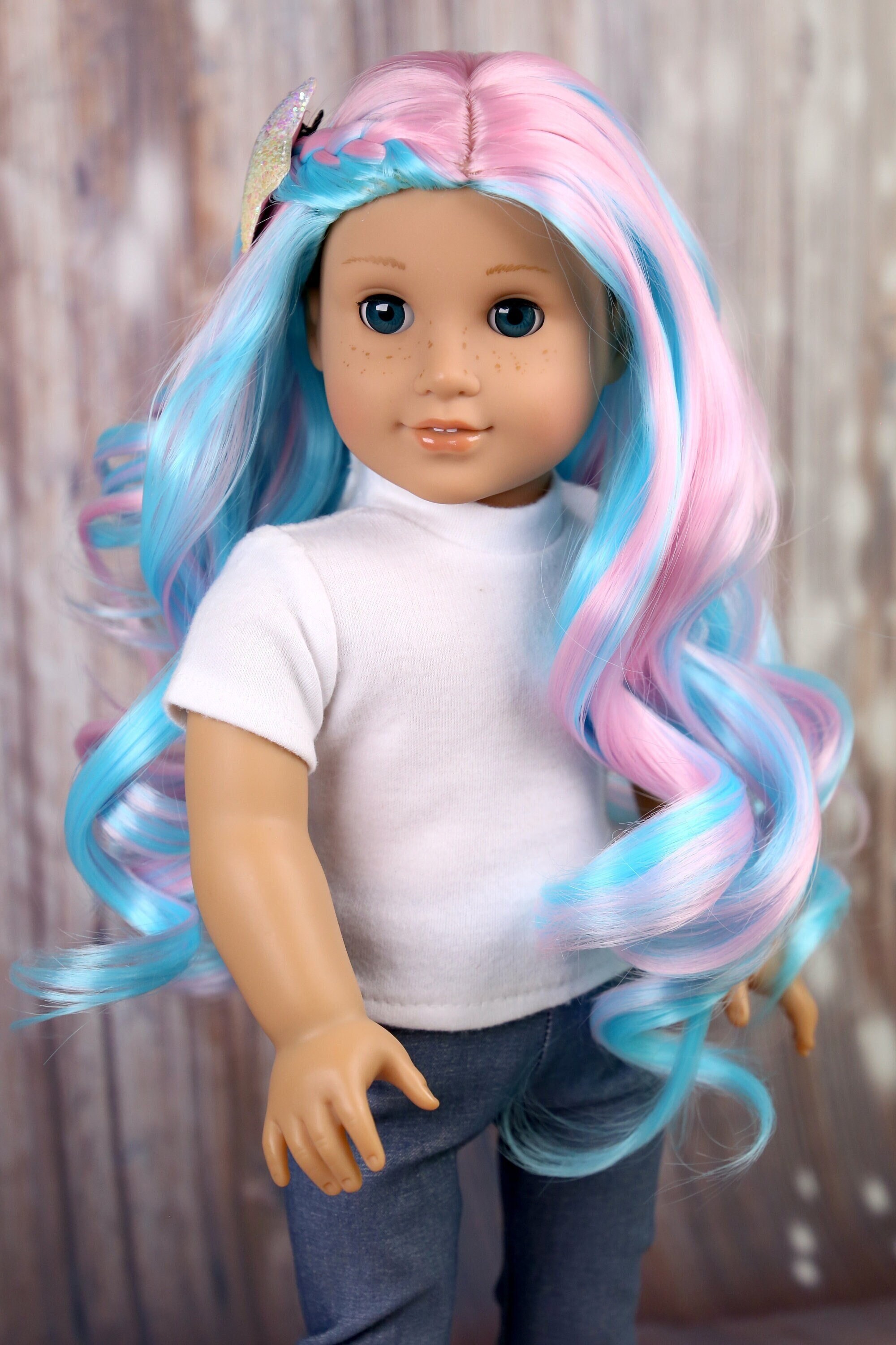 How I made my own American Girl Doll Wig 