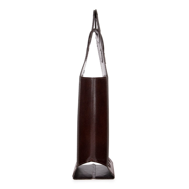 luxury gift Wine Tote Travel Bag Leather One Bottle Wine Messenger Bag Carrier Insulated interior
