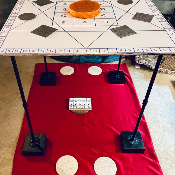 Enochian Table of Practice (Holy Table)