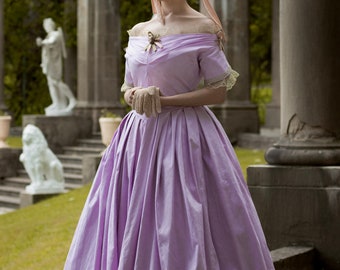 男の子向けプレゼント集結 Lilac Day Dress Century 19th ~ Dress Biedermeier ~ Dress トップス