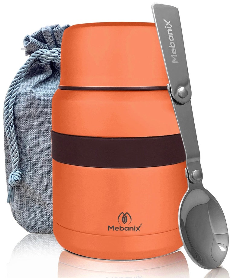 Mebanix Food Flask Hot Food Cold Food Soup 400ml Stainless Etsy