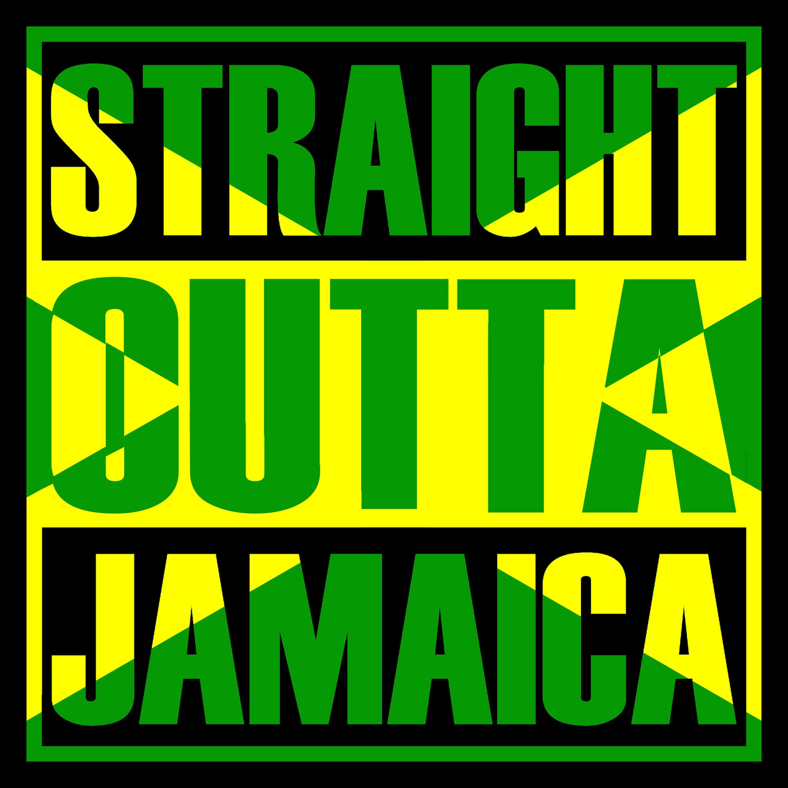 Straight Outta Jamaica SVG / Flag Gift / Digital download / | Etsy