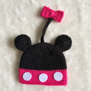 Crochet Pattern [PDF] - Minnie Key Cover, Key Holder, Key Chain, Handmade key cover, Key Cozy, Key pouches, Key Cover, English only