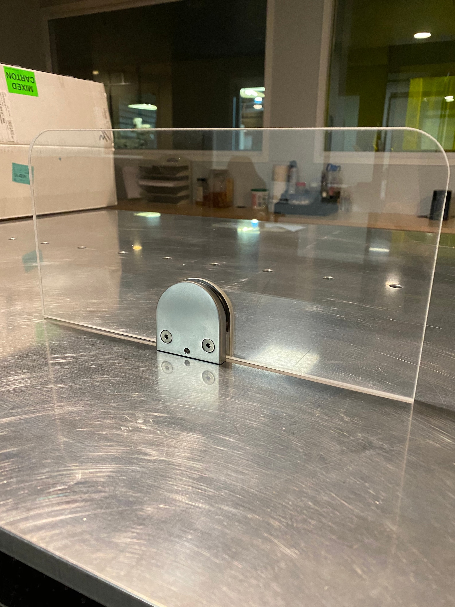 Plexiglass Divider / Plexiglass Partition / Bar top Divider / Etsy