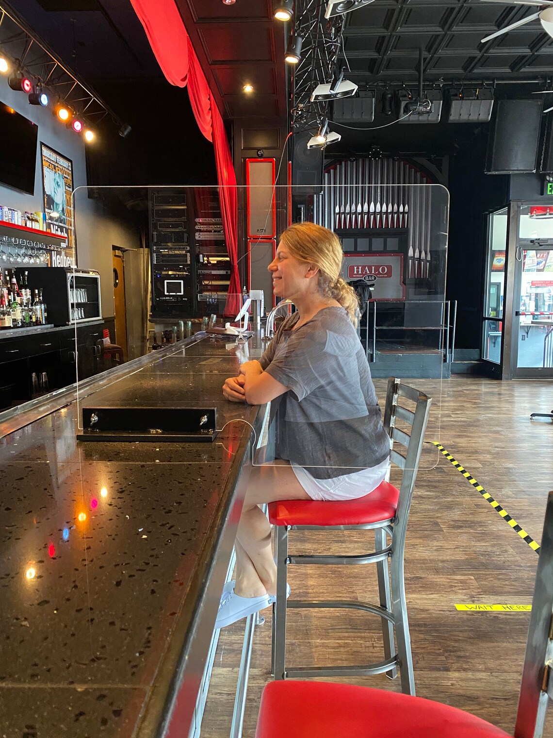 Plexiglass Divider / Plexiglass Partition / Bar top Divider / Etsy