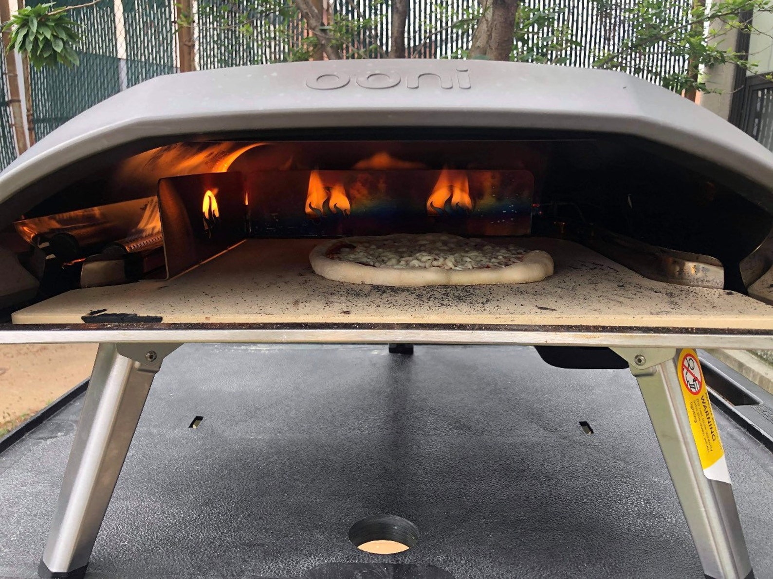 Stainless Steel Pizza Oven Flame Guard Pizza Oven Insert/ - Etsy Ireland