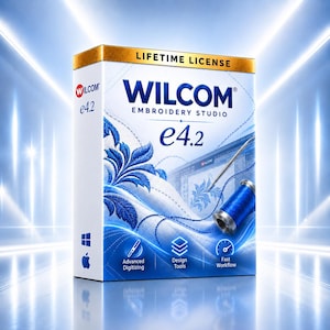Wilcom e4.2 Embroidery Software - Lifetime License - Instant Download