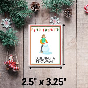 Christmas Charades for Kids with Picture Clues, Kids Christmas Games for Young Children, Kids Christmas Activities, Printable Christmas Activity for Kids