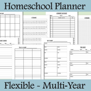 Printable Homeschool Planner