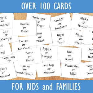 This or That for Kids - Etsy