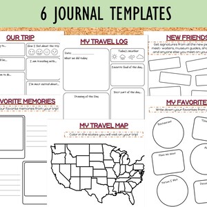 Printable Road Trip Activities for Kids - Etsy