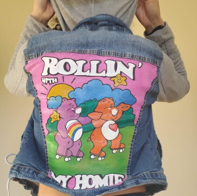 care bear rollin with my homie