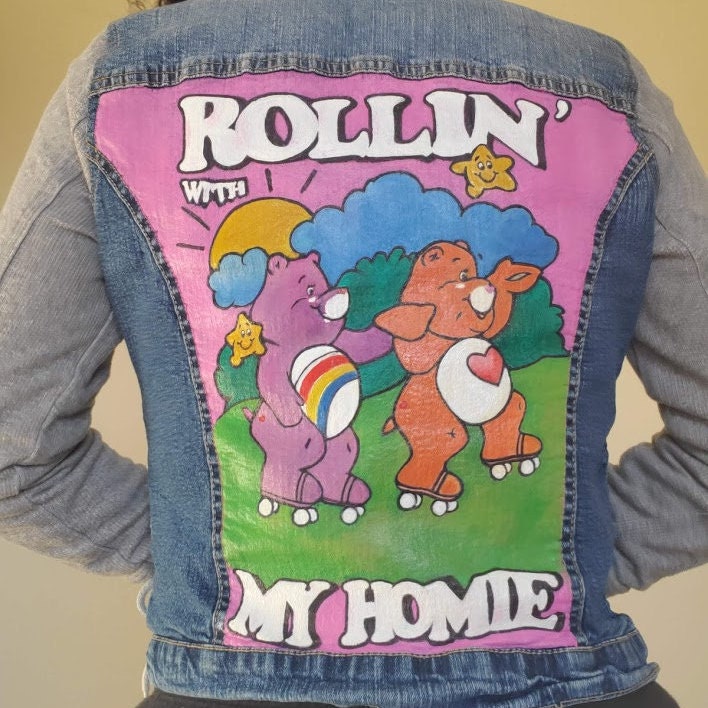 care bear rollin with my homie