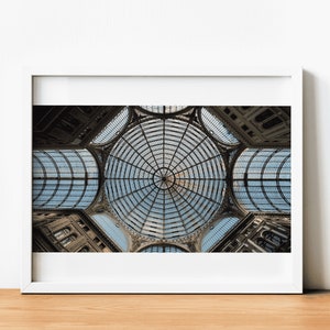 Glass Ceiling in Naples, Italy (Photo Print)