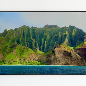 The Napali Coast (Canvas Print)