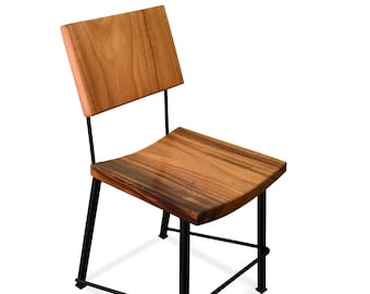 Vintage Style Steel Wooden Chair 2脚セット – KANADEMONO