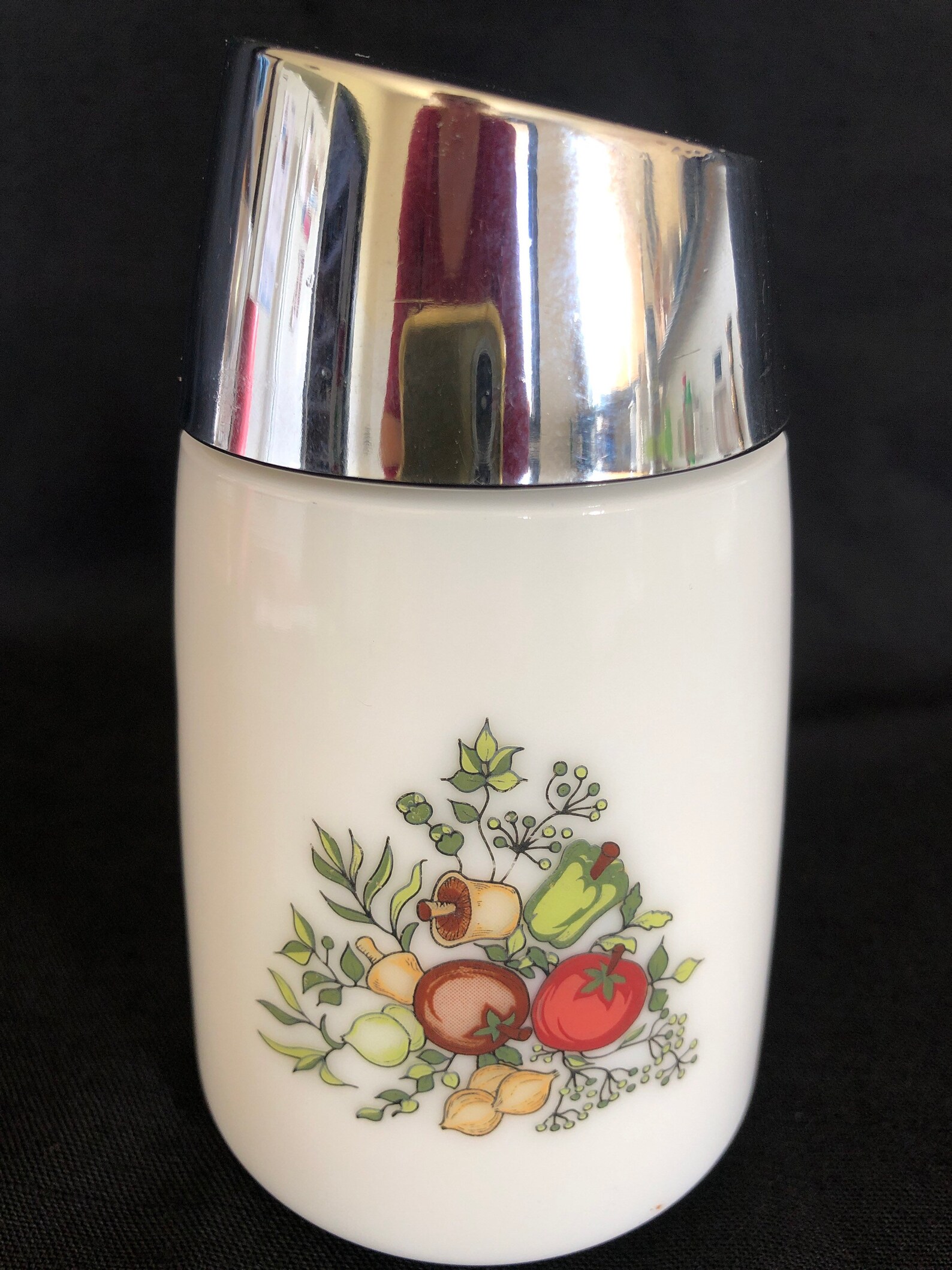 Vintage milk glass sugar dispenser dripcut starline lid Etsy