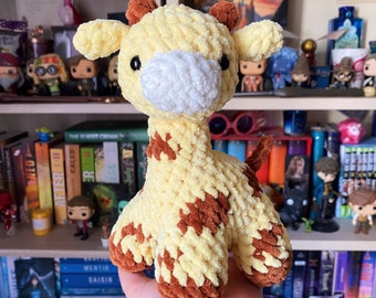 Giraffe amigurumi plush toy