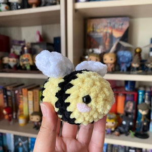 Amigurumi bee plush toy image 3