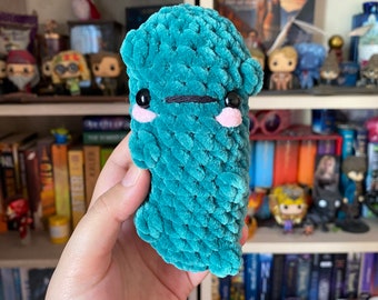 Peluche amigurumi cornichon / pickle