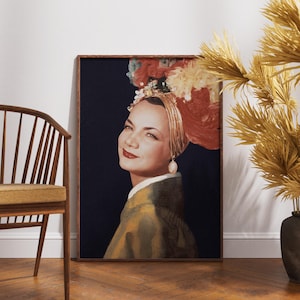 Impressão de arte: "Carmen Miranda" por Untitled.Salvar