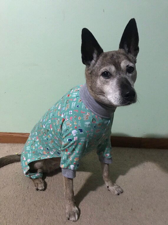 Christmas puppy pajamas hotsell