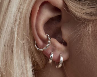 Mini Hoops Silver, Everyday Jewelry, Minimalist Jewelry, Casual Jewelry