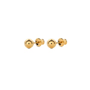 Bubble Gold Earrings, Gold Stud Earrings, Gold Dot Studs, Gold Jewelry, Dainty Earrings, Minimalist Jewelry, Bubble Earrings
