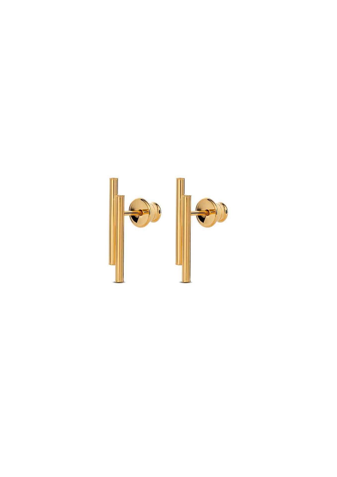 Enri Mars Pipe Earrings