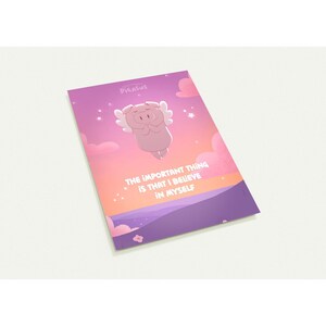 Positivement Pigasus | Lot de 10 cartes postales Positively Pigasus | Croire | Affirmations | Croyance en soi | Manifeste