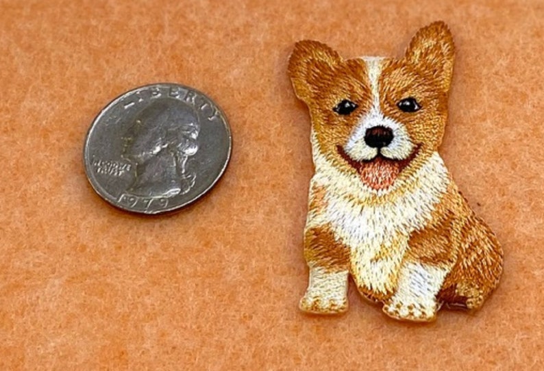 Corgi Patch Applique Iron-on