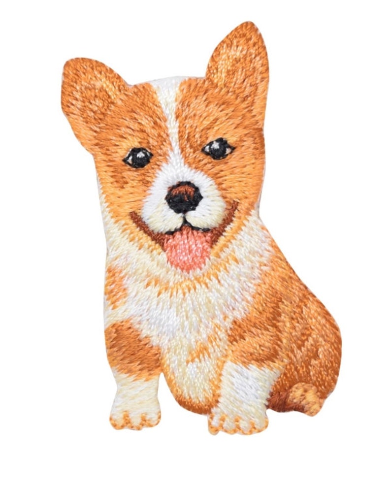 Corgi Patch Applique Iron-on