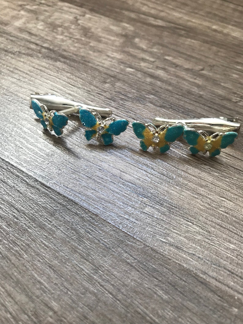 90s Butterfly Clips Moving Wings Etsy