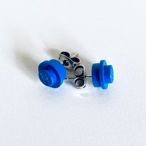 Ohrring Stecker 1-ner Rund aus Lego-Teilen Bild 4