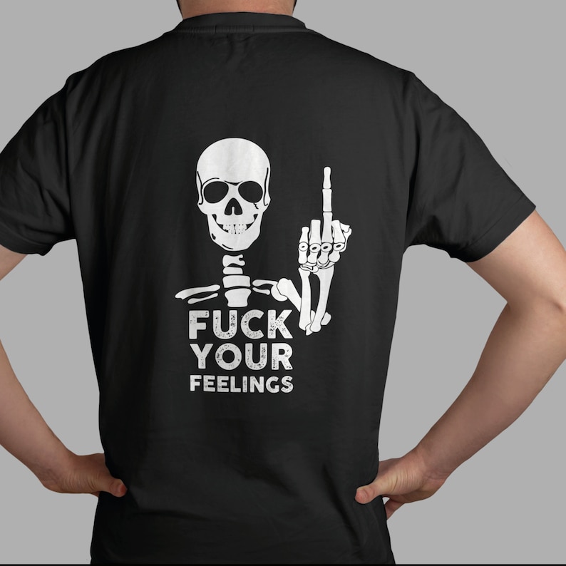 Esqueleto engraçado de Halloween SVG: arquivo de corte de humor adulto (download digital) imagem 4