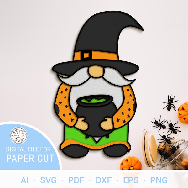 GNOMES HALLOWEEN Svg for Cricut Halloween Shadow Box Svg 3d and Cricut Projects, Scary Halloween Svg and Light Box Svg file | #141 GNOMES HALLOWEEN Svg for Cricut Halloween Shadow Box Svg 3d and Cricut Projects, Scary Halloween Svg and Light Box Svg file | #141