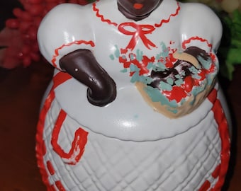 Vintage 1940's Abingdon Pottery Cookie Jar #471 -McCoy Era