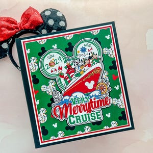 Disney Very Merrytime Christmas Cruise, Disney Cruise Christmas Scrapbook, Disney Cruise Christmas, Disney Cruise Christmas Mini Album