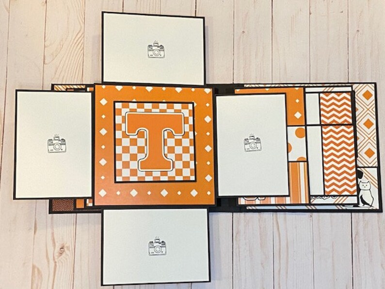College Scrapbook Custom College Scrapbook University Etsy