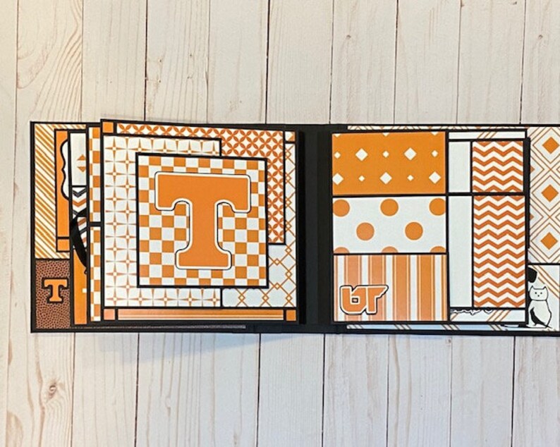 College Scrapbook Custom College Scrapbook University Etsy