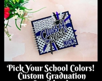 Graduation Scrapbook, Graduation photo book, Graduation Gift, Graduation Scrapbook, Graduation Mini Album, Graduation, 2024 Graduation