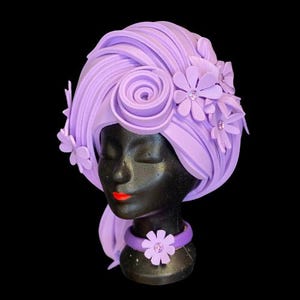Foam pruik LiLA
