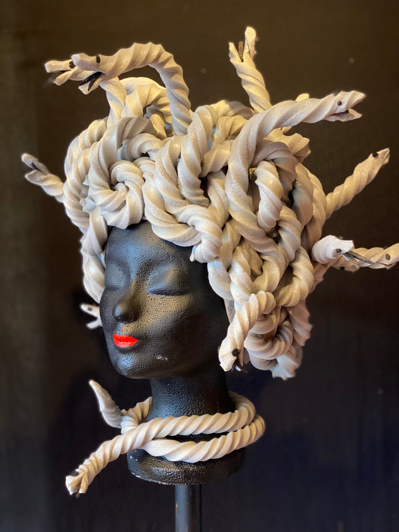 diy medusa headpiece